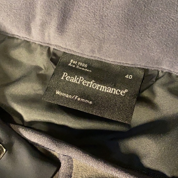 Peak Performance gray winter snow pants - Picture 7 of 12